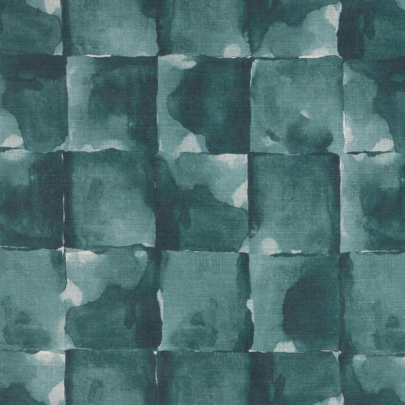 KRAVET COUTURE - ACUARELA- AZUL - Fabric by the Yard AZUL