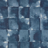 KRAVET COUTURE - ACUARELA- INDIGO - Fabric by the Yard