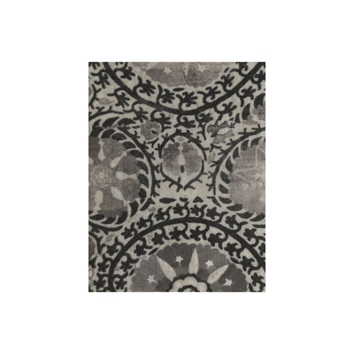 KRAVET COUTURE - IZNIK- CHARCOAL - Fabric by the Yard CHARCOAL