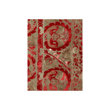 KRAVET COUTURE - IZNIK- RED - Fabric by the Yard