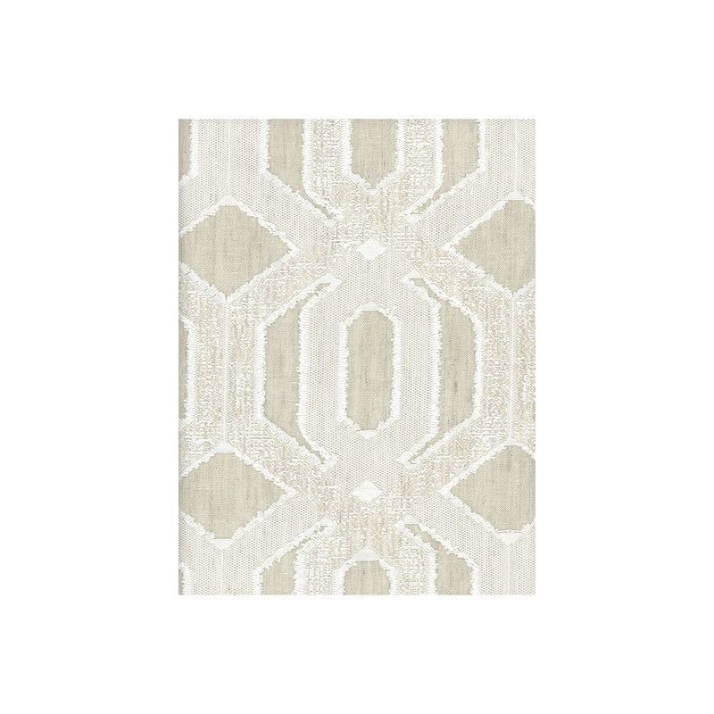 KRAVET COUTURE - PROPELLER- NATURAL - Fabric by the Yard NATURAL