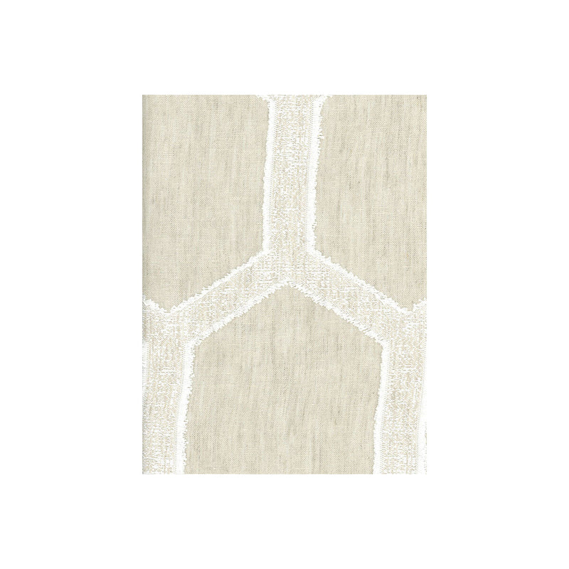 KRAVET COUTURE - REEF KNOT- NATURAL - Fabric by the Yard NATURAL