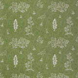 KRAVET COUTURE - FRIENDLY FOLK- BASIL GREEN - Fabric by the Yard