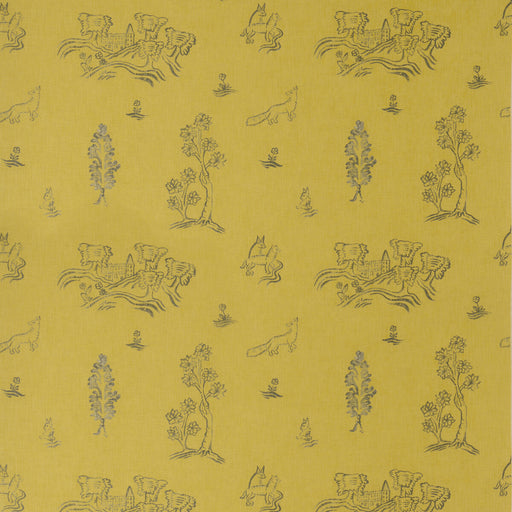 KRAVET COUTURE - FRIENDLY FOLK- PROVENCAL YELLOW - Fabric by the Yard PROVENCAL YELLOW