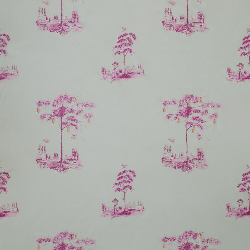 KRAVET COUTURE - TRAVELLERS TALE- HOT PINK - Fabric by the Yard HOT PINK