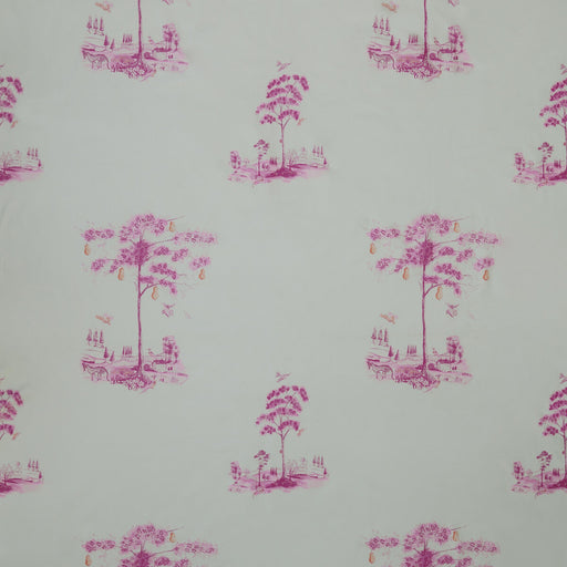 KRAVET COUTURE - TRAVELLERS TALE- HOT PINK - Fabric by the Yard HOT PINK