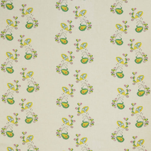 KRAVET COUTURE - PSYCHO SPRIG- TROPICAL YELLOW - Fabric by the Yard TROPICAL YELLOW