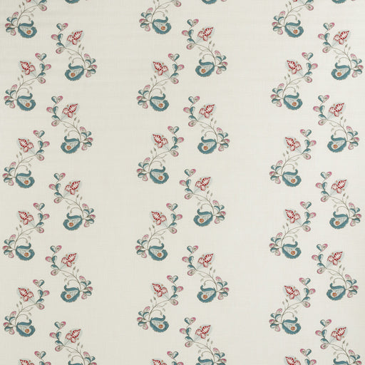 KRAVET COUTURE - PSYCHO SPRIG- TROPICAL BLUE - Fabric by the Yard TROPICAL BLUE