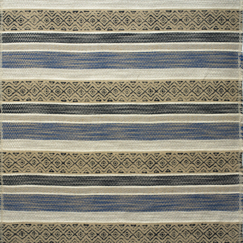 KRAVET COUTURE - PAMPAS- INDIGO - Fabric by the Yard INDIGO