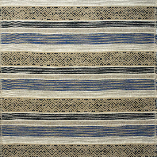 KRAVET COUTURE - PAMPAS- INDIGO - Fabric by the Yard INDIGO