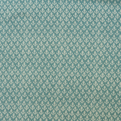 KRAVET COUTURE - BUD- TURQUOISE - Fabric by the Yard TURQUOISE