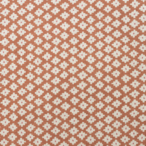 KRAVET COUTURE - MAZE- ORANGE - Fabric by the Yard ORANGE