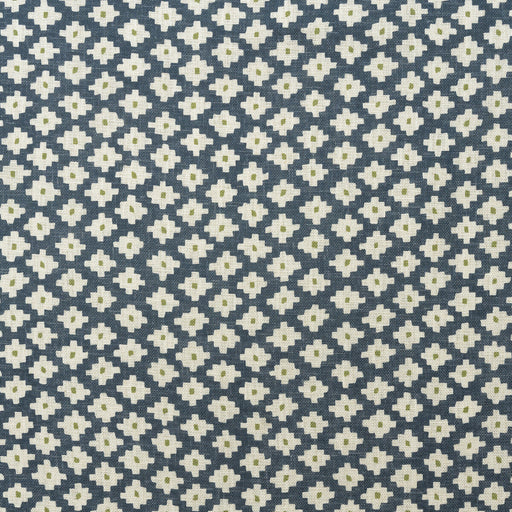 KRAVET COUTURE - MAZE- DENIM - Fabric by the Yard DENIM