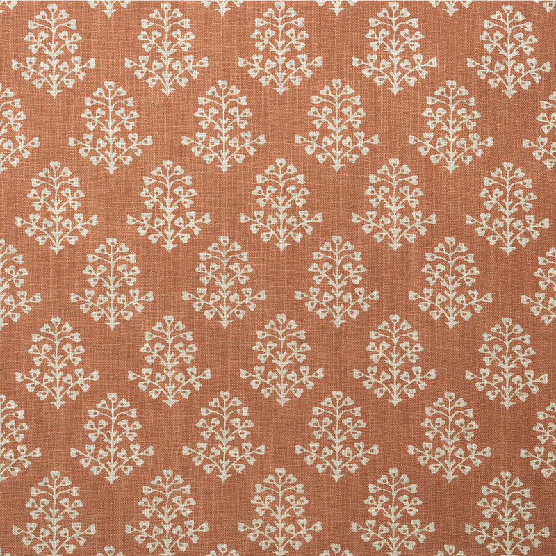 KRAVET COUTURE - SPRIG- ORANGE - Fabric by the Yard ORANGE