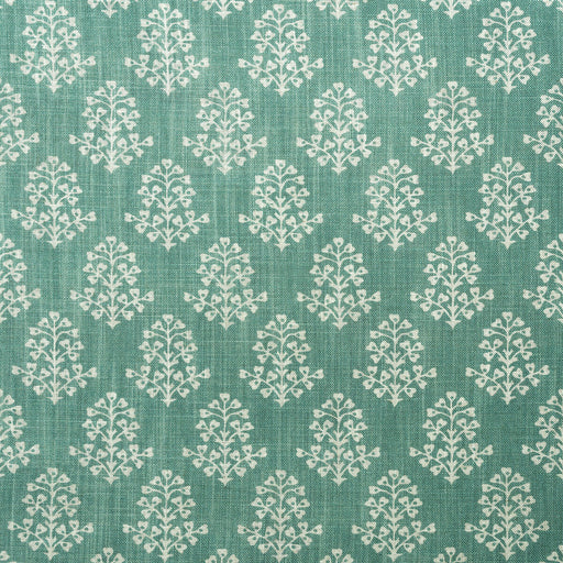 KRAVET COUTURE - SPRIG- TURQUOISE - Fabric by the Yard TURQUOISE