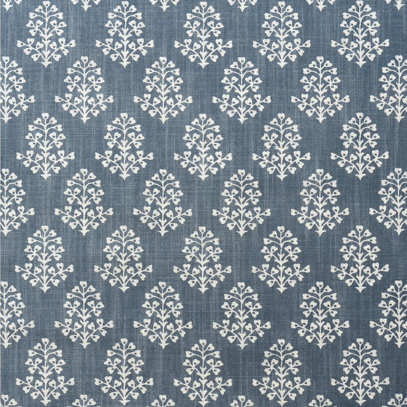 KRAVET COUTURE - SPRIG- DENIM - Fabric by the Yard DENIM