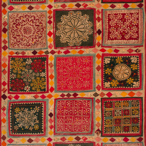 KRAVET COUTURE - COURTYARD- MULTI - Fabric by the Yard MULTI