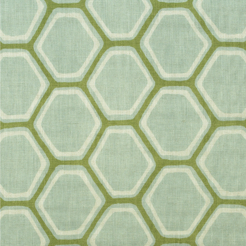 KRAVET COUTURE - PERGOLA- DUCK EGG - Fabric by the Yard DUCK EGG