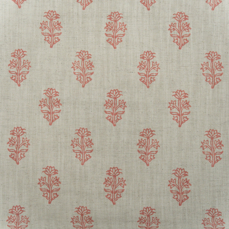 KRAVET COUTURE - BUTTERCUP- CORAL - Fabric by the Yard CORAL