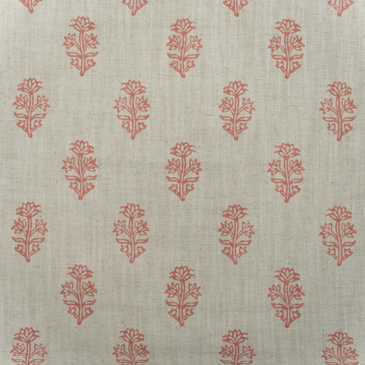 KRAVET COUTURE - BUTTERCUP- CORAL - Fabric by the Yard CORAL