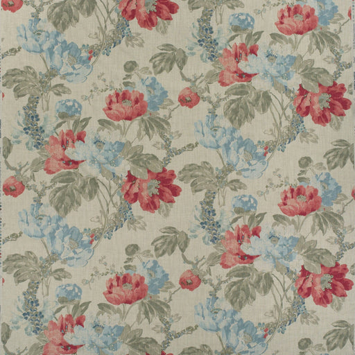 KRAVET COUTURE - PEONY- SEA CORAL - Fabric by the Yard SEA CORAL