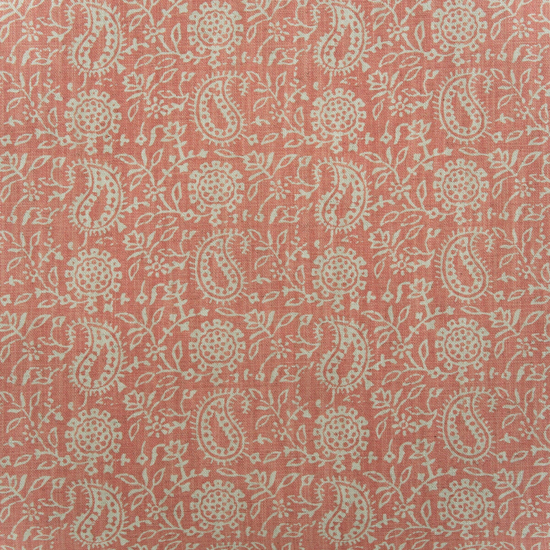 KRAVET COUTURE - SUNFLOWER- CORAL - Fabric by the Yard CORAL