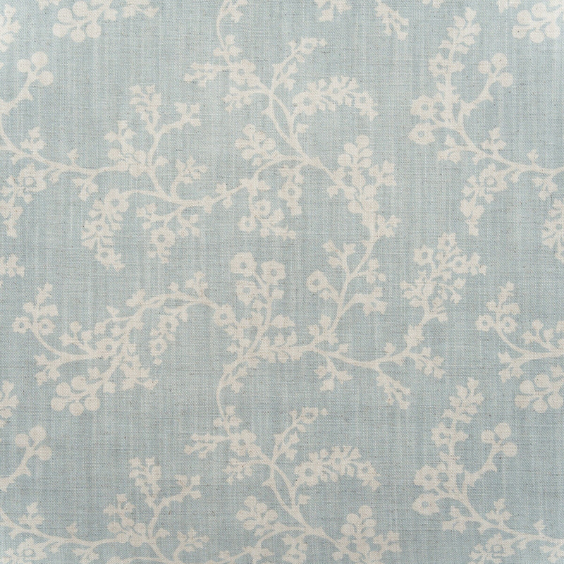 KRAVET COUTURE - VINE- DUCK EGG - Fabric by the Yard DUCK EGG