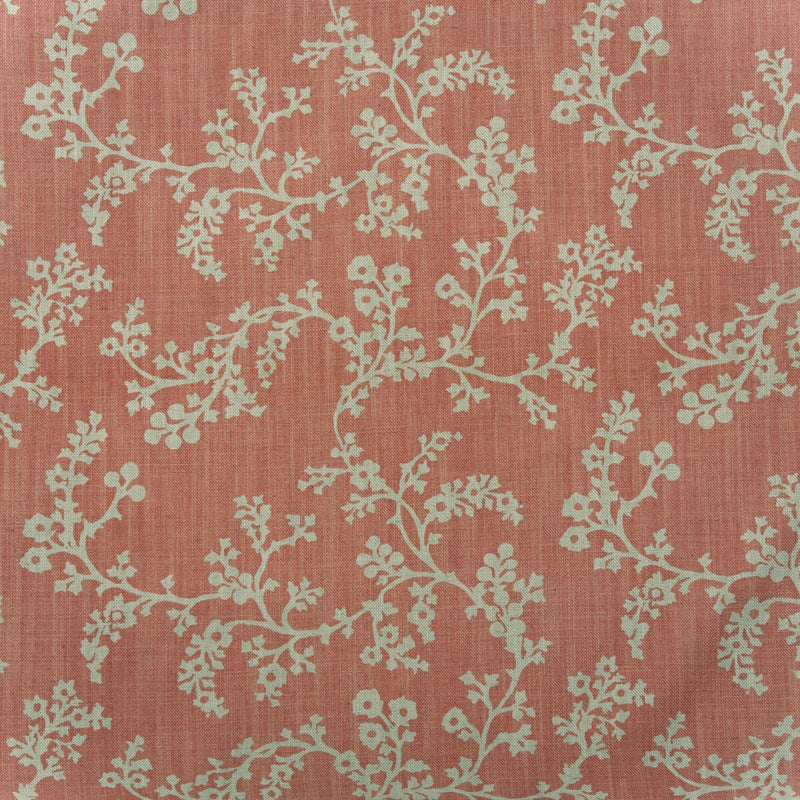 KRAVET COUTURE - VINE- CORAL - Fabric by the Yard CORAL