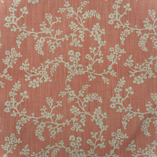 KRAVET COUTURE - VINE- CORAL - Fabric by the Yard CORAL
