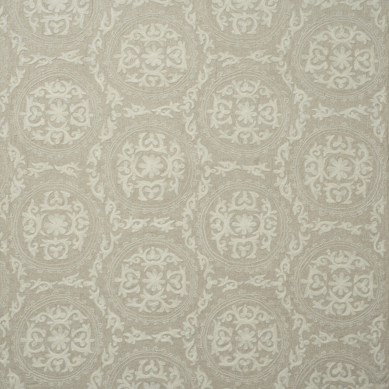 KRAVET COUTURE - YURT- IVORY - Fabric by the Yard IVORY