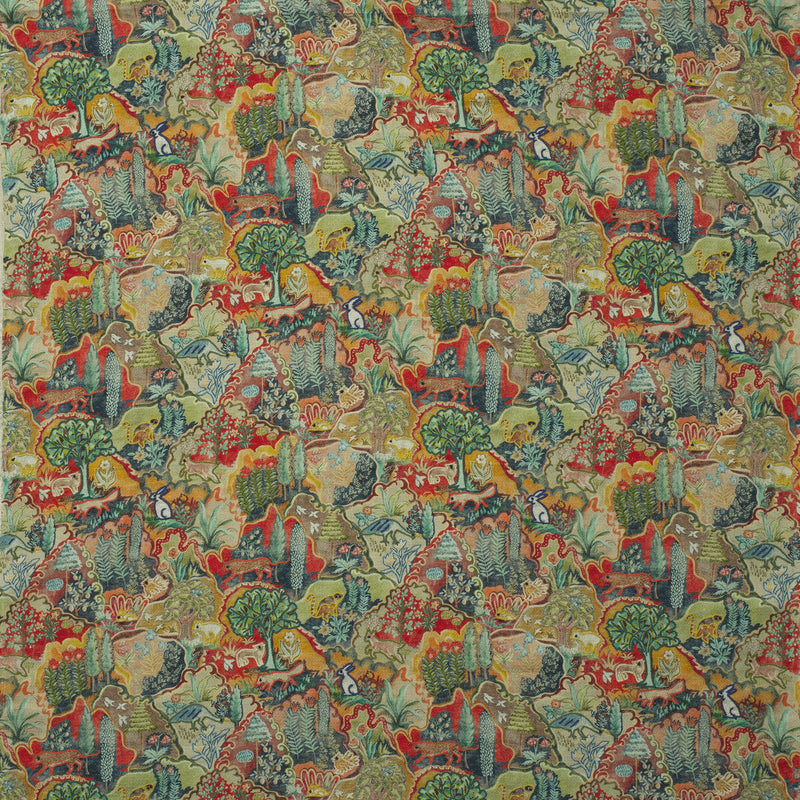 KRAVET COUTURE - FOREST- MULTI - Fabric by the Yard MULTI