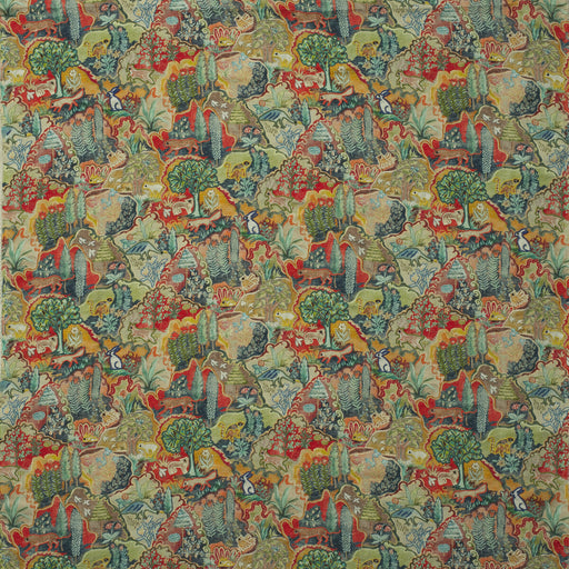 KRAVET COUTURE - FOREST- MULTI - Fabric by the Yard MULTI