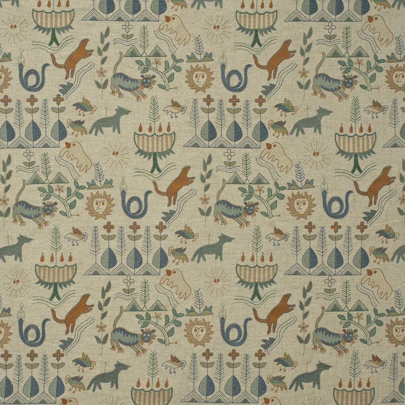 KRAVET COUTURE - SCOUT- FOREST - Fabric by the Yard FOREST