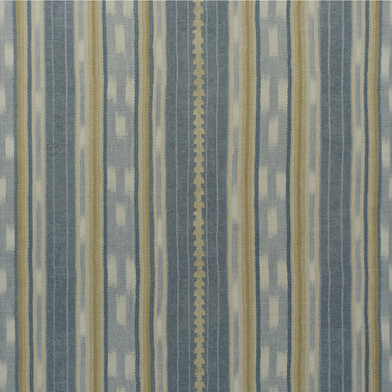 KRAVET COUTURE - ARGO OUTDOOR- DENIM - Fabric by the Yard DENIM