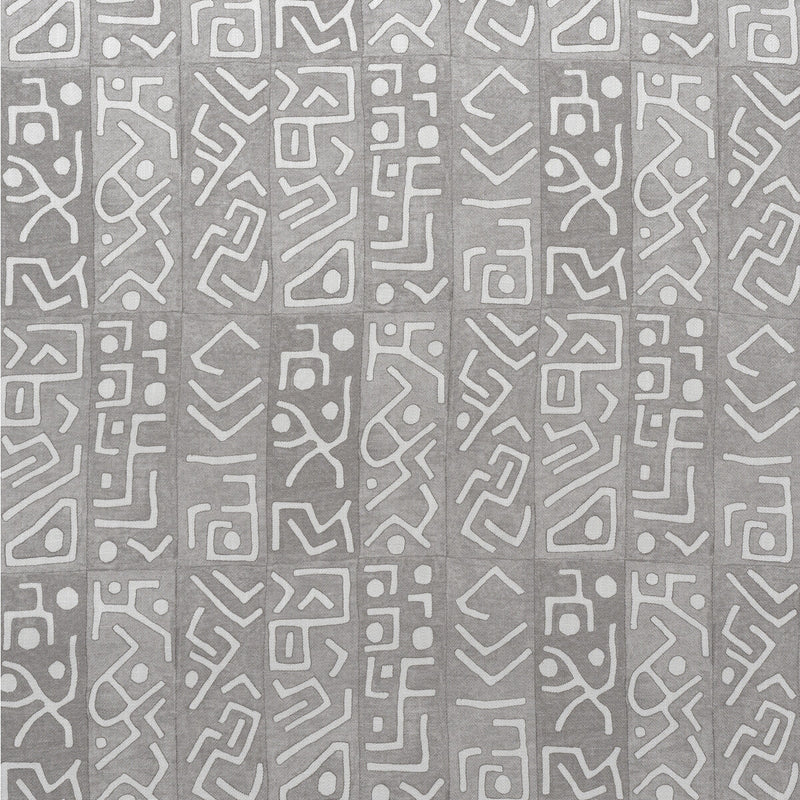 KRAVET COUTURE - ASHANTI- SMOKE - Fabric by the Yard SMOKE