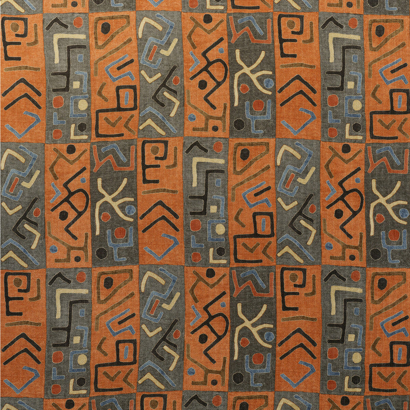 KRAVET COUTURE - ASHANTI- CHOCOLATE - Fabric by the Yard CHOCOLATE