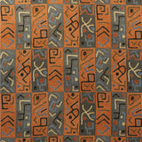KRAVET COUTURE - ASHANTI- CHOCOLATE - Fabric by the Yard