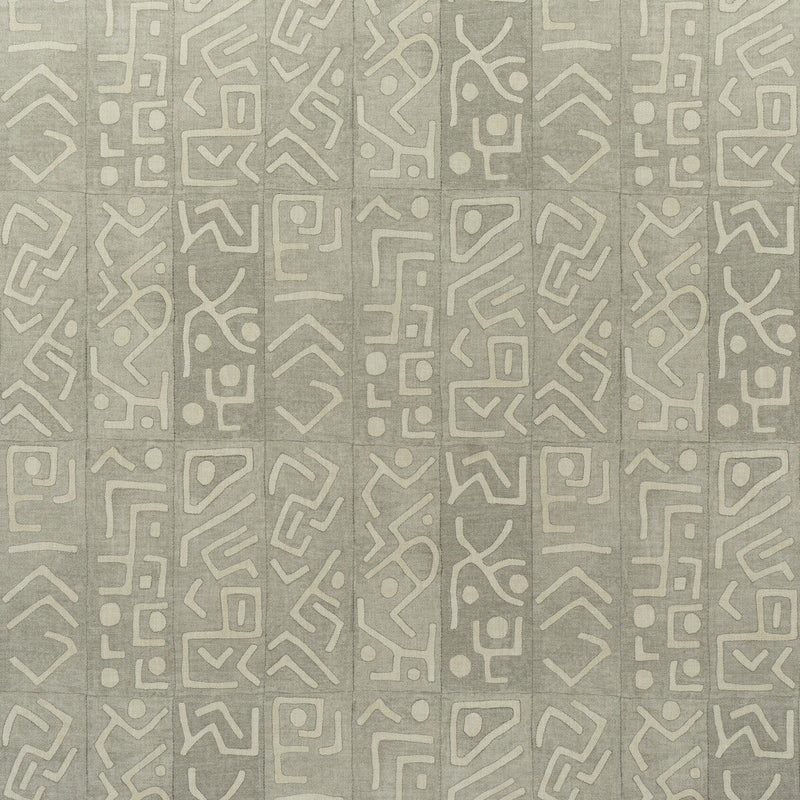 KRAVET COUTURE - TROJAN OUTDOOR- SMOKE - Fabric by the Yard SMOKE