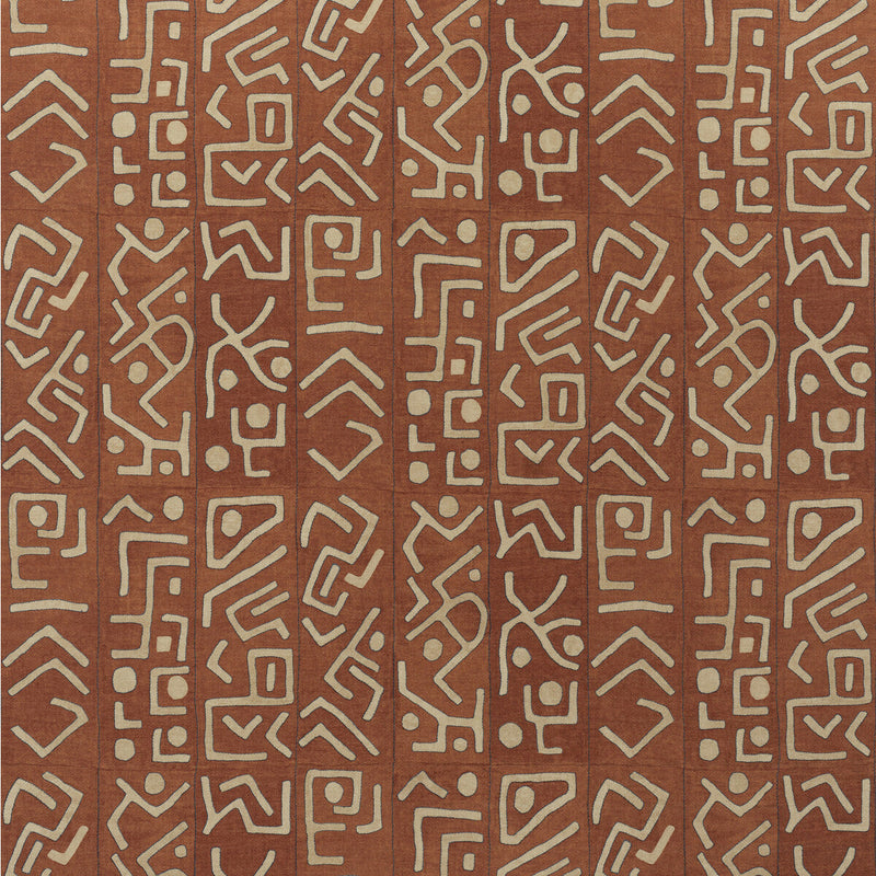 KRAVET COUTURE - TROJAN OUTDOOR- BRICK - Fabric by the Yard BRICK