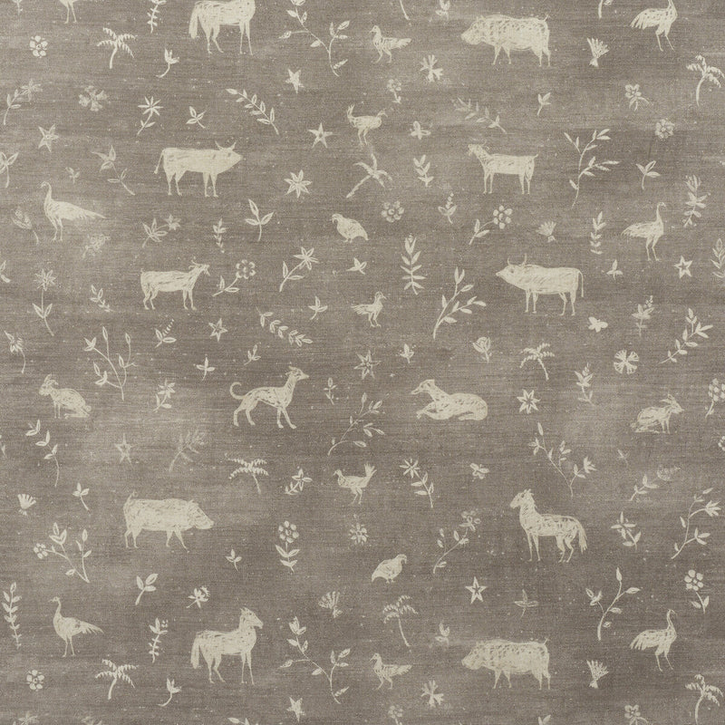 KRAVET COUTURE - AVEBURY- SMOKE - Fabric by the Yard SMOKE