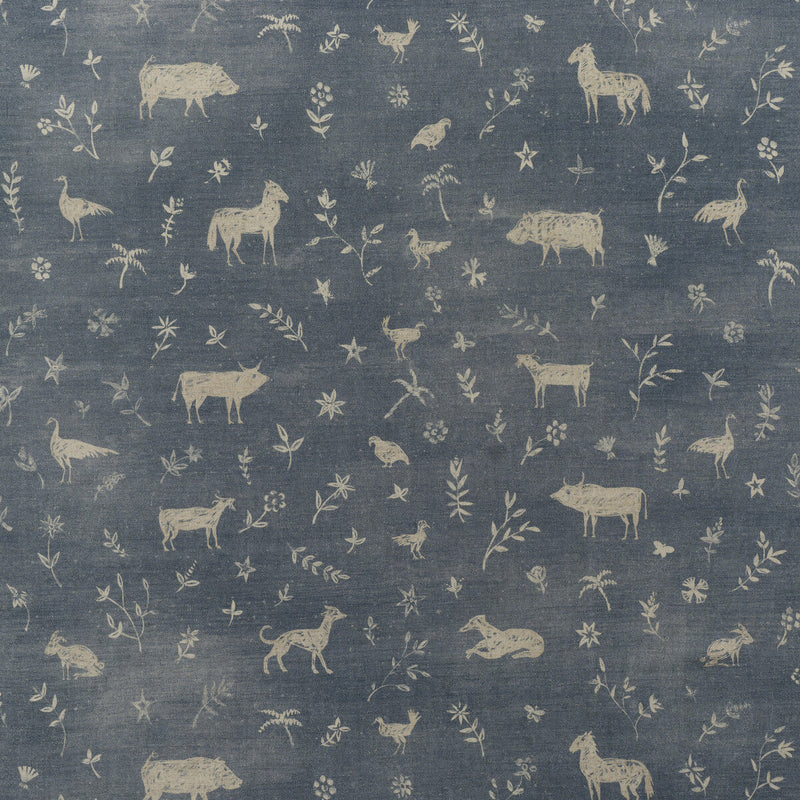 KRAVET COUTURE - AVEBURY- DENIM - Fabric by the Yard DENIM
