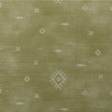 KRAVET COUTURE - JERICHO- GREEN - Fabric by the Yard