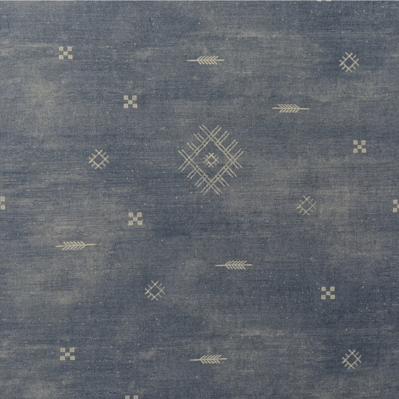 KRAVET COUTURE - JERICHO- DENIM - Fabric by the Yard DENIM