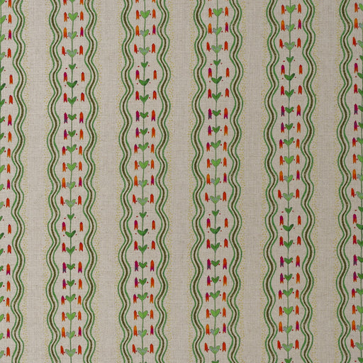 KRAVET COUTURE - HEARTY - EMERALD - Fabric By The YARD