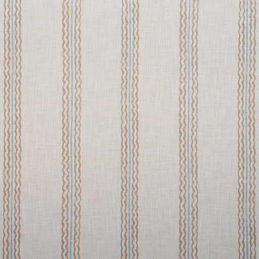 KRAVET COUTURE - RHUBARB - STONE/SKY - Fabric By The YARD