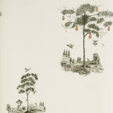 KRAVET COUTURE - PEAR TREE- GRAPHITE - Wallcovering by the Roll