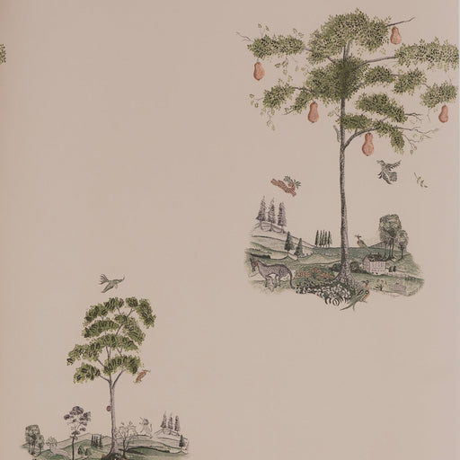 KRAVET COUTURE - PEAR TREE- PLASTER - Wallcovering by the Roll PLASTER