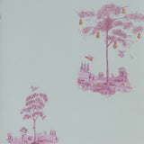 KRAVET COUTURE - PEAR TREE- SUNRISE PINK - Wallcovering by the Roll