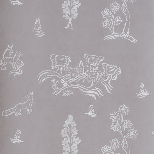 KRAVET COUTURE - WYCHWOOD- DUSK - Wallcovering by the Roll DUSK