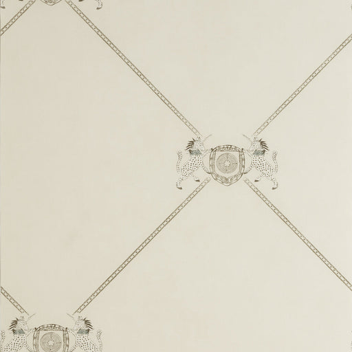 KRAVET COUTURE - UNICORN- WHITE - Wallcovering by the Roll WHITE